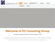 Tablet Screenshot of o2consulting.com